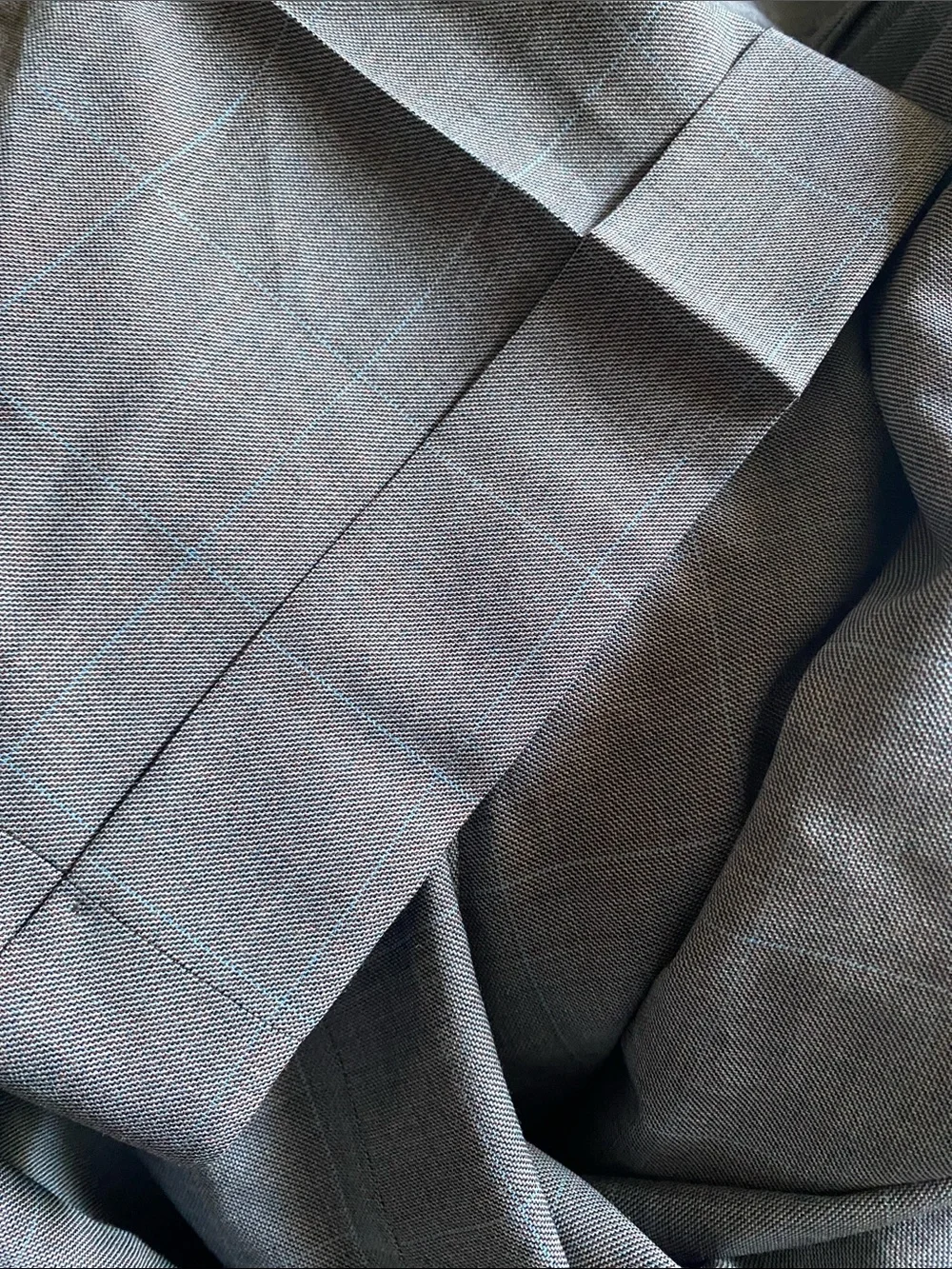 Canali Italy Gray Wool Pants Super 120s It 56 L US 40